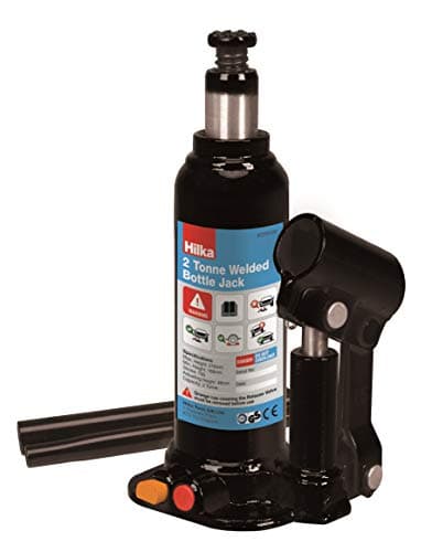 Image of Hilka 82250120 2 Tonne 168-316mm Welded Bottle Jack in Case, Black