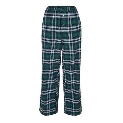 Image of Jack Wills Mens Flannel Check Trousers Dark Pine S