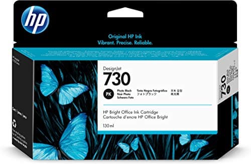 Image of HP Original Standard Yield Ink Cartridge Compatible with Designjet T1700 Printer Series, 130 ml, Photo Black