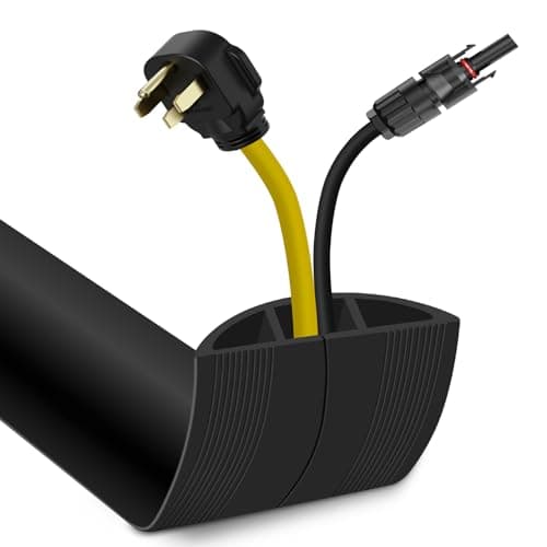 Image of Floor Cable Cover 3 Meter Cable Covers for Wires Floor Protect Wires & Prevent Trip Hazards, Easy to Cut for Home, Office, School, Concerts, Cavity 15mm (W) x 8mm (H)