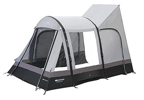 Image of Lichfield California Tall Inflatable Drive Away Awning for Campervans, Motorhomes, Vans and RVs, Adjustable Height 2.45 to 2.9 metres