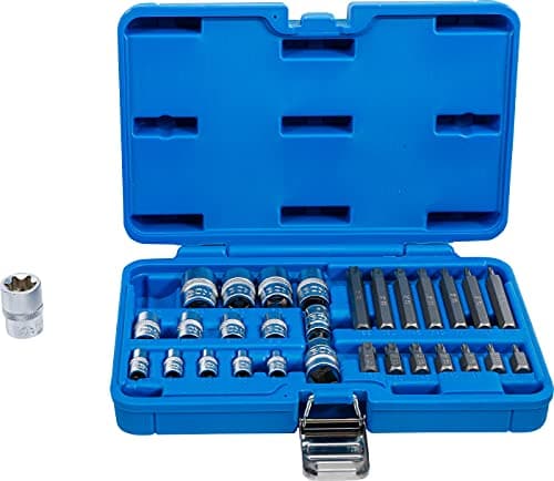 Image of BGS 5025 | Bit and Socket Set | E-Type / T-Star (for Torx) | 30 pcs.