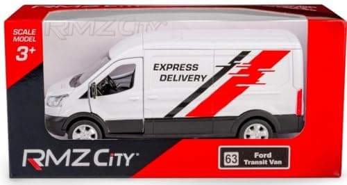 Image of Model 1:43, RMZ Ford Transit Van 2018, White