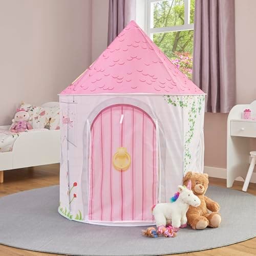 Image of Liberty House Toys Princess Play Tent, Pink, Dia100 x H135 cm