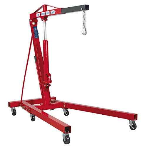 Image of Sealey Sc10 Folding Crane 1Tonne 'Kd' Type