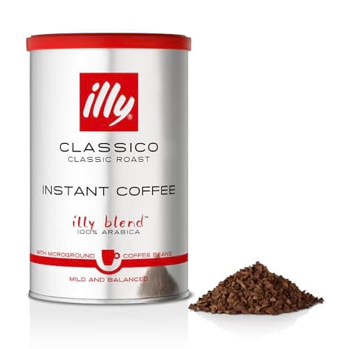 Image of illy Classico Instant Coffee, Medium Roast, 100% Arabica, Smooth Taste, Ideal for Americano, 95g