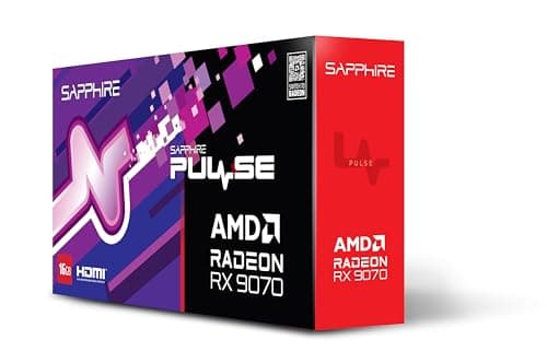 Image of Sapphire PULSE AMD RADEON™ RX 9070 GAMING 16GB DUAL HDMI/DUAL DP