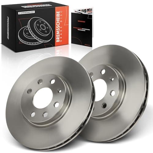 Image of Frankberg Brake Disc Set incl. 2x Discs Front Vented Ø260mm Compatible with Meriva X03 Corsa C Box/Hatchback X01 Corsa C X01 Combo Replace# 95526646,9127967