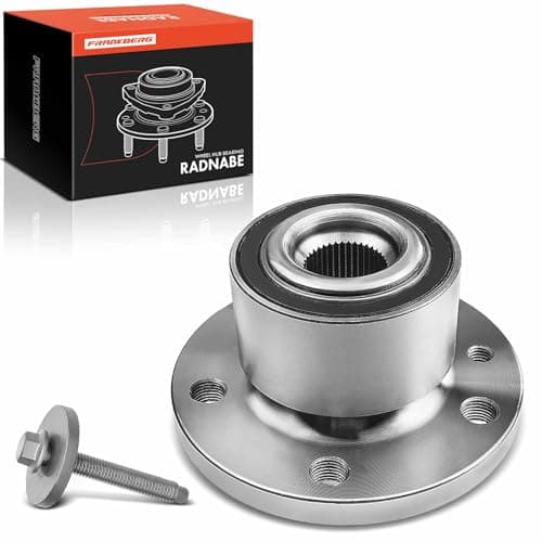 Image of Frankberg 1x Wheel Bearing Hub Wheel Hub Front Left or right Compatible with S60 II 134 All Engines Saloon 2010-2018 S80 II 124 All Engines Saloon 2006-2016