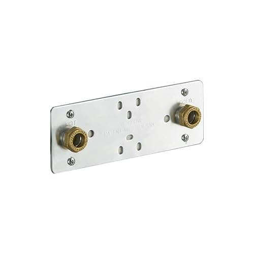 Image of Nes Home Wall Fixing Plate for Bar Shower Valves