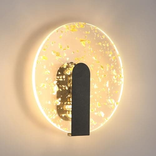 Image of MELAYR LED Wall Lights, 5W 500LM Modern Wall Lamp, 3000K Warm Light, Wall Sconce Lights for Living Room,Bedroom,Hallway,Indoor