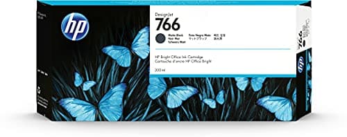 Image of HP DesignJet 766 Ink Cartridge Matte Black 300 ml