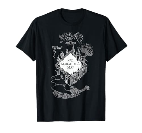 Image of Harry Potter The Marauder's Map T-Shirt