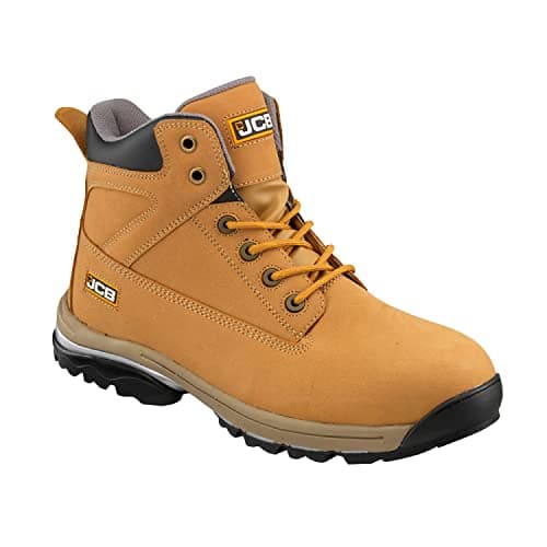 Image of JCB - Mens Boots - Safety Boots - Workmax - Chukka Work Boots - Honey Nubuck - Size 13