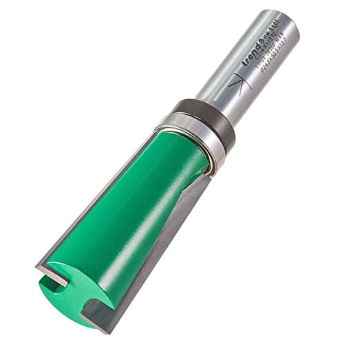 Image of Trend CraftPro Guided Profiler Router Cutter Bit, 1/2 Inch Shank, 50mm Cut Diameter & 24.2mm Cut Length, Tungsten Carbide Tipped, C214X1/2TC