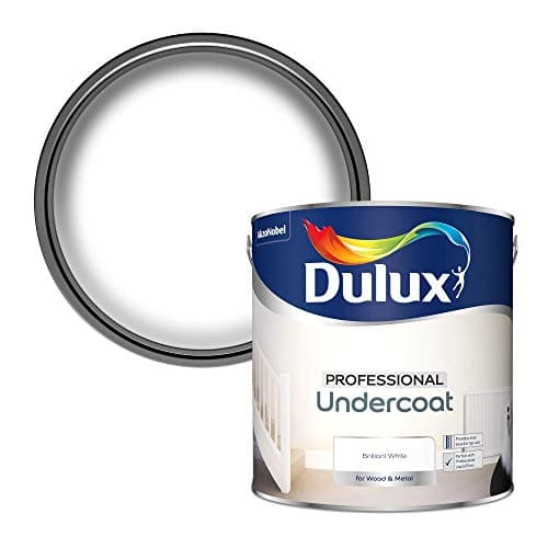 Image of Dulux Professional Undercoat Paint For Wood And Metal - 2. 5 Litres