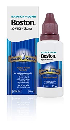 Image of Boston Advance Cleaner, 30ml - Leaves Lenses Clean, Ready for Disinfection and Conditioning - For Rigid Gas Permeable (RGP) and Hard Contact Lenses