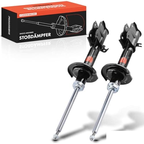 Image of Frankberg 2x Shock Absorber Strut Front Left Right 552mm Gas pressure Compatible with Colt VI Z2A Z3A 2004-2012 Replace# 4060A094,3338017