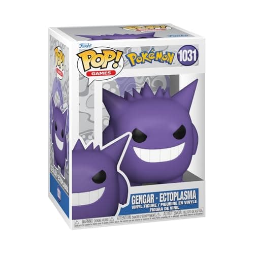 Image of Funko Pop! Games: Pokemon - Gengar - Vinyl Collectible Figure - Gift Idea - Official Merchandise - Toy for Children and Adults - Video Games Fans - Model Figure for Collectors and Display
