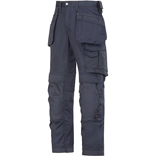 Image of Snickers 32119595158 Size 158 "CoolTwill" Craftsmen Trousers - Navy Blue