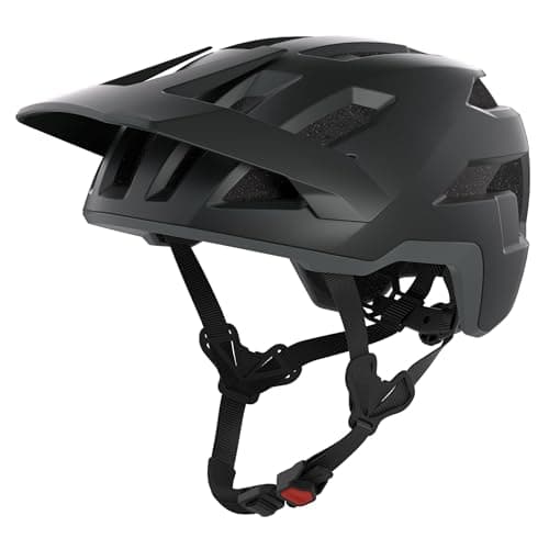 Image of ALPINA TAUNUS – Lightweight bike helmet with deep protection at the temples and back of the head, large ventilation system, integrated insect net - black-grey matt - 52-56