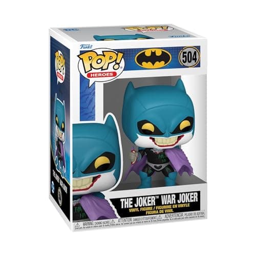 Image of Funko POP! Heroes: Batman WZ - the Joker - DC Comics - Collectable Vinyl Figure - Gift Idea - Official Merchandise - Toys for Kids & Adults - Comic Books Fans - Model Figure for Collectors