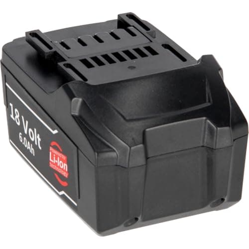 Image of AhLio Battery 18 V 6.0 Ah Li-Ion Replacement Battery Compatible with Metabo Tools