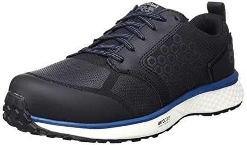 Image of Timberland PRO Men's Reaxion NT FP ESD S3 Fire and Safety Shoe, Black Blue, 10.5 UK