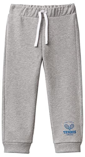 Image of United Colors of Benetton Boy's Pantalone 3J68GF01Z Pants, Grigio Melange Medio 501, 82