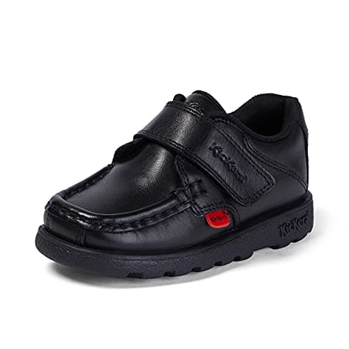 Image of Kickers Fragma Strap Shoes UK 12 Black