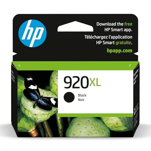Image of HP 920XL High Yield Black Original Ink Cartridge - 1 Each (CD975AN)