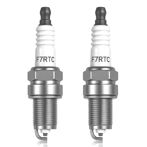 Image of 2PCS F7RTC Spark Plugs for Lawnmower Automotive, Motorcycle, Lawn Mower, Toolbox, Cabinet, and More High-Performance Spark Plugs for Engines, Heavy Duty, Easy Installation, Long-Lasting