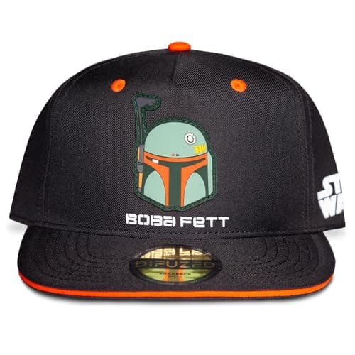 Image of DIFUZED The Mandalorian - Boba Fett - Bounty Hunter Casquette,Black,One Size,SB764080STW