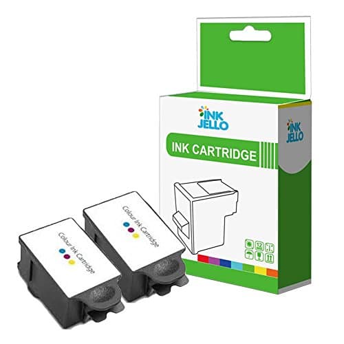 Image of InkJello Compatible Ink Cartridge Replacement for Advent A10 AW10 AWP10 Wireless ACLR10 (Tri-Colour, Double-Pack)
