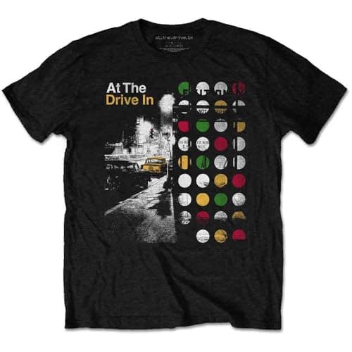 Image of At The Drive in T Shirt Street Band Logo Official Mens Black M