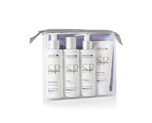 Image of Strictly Professional Facial Care Kit Dry/Plus+ – Complete Skincare Set for Dry Skin – Cleanser, Toner, Mask & Moisturiser – Professional Salon Quality