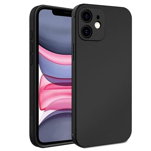 Image of Pristine-Tech For iPhone 11 Case Silicone Phone Case Soft Gel Rubber Cover Shockproof Protective Phone case for iPhone 11,Black