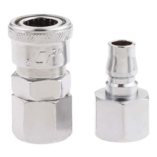 Image of Air Line Hose Fittings 3/8" BSP Female Thread Quick Release Coupler Connector-Pack of 2