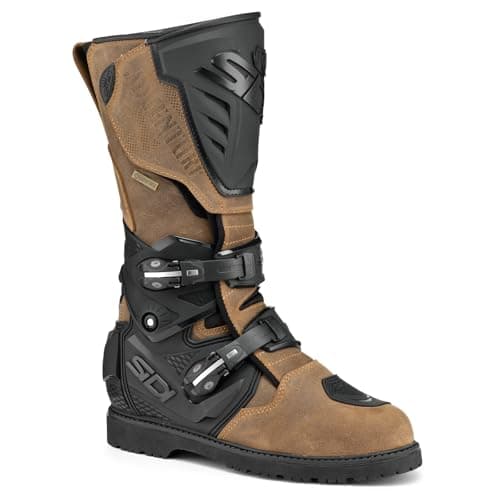 Image of SIDI Adventure 2 Gore Touring Motorcycle Boots, Tobacco, 7.5 UK