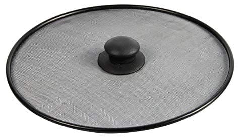 Image of TIJAR Splatter Screen, Splash Guard Lid with Knob, 29CM, Perfect for Pans Pots and Frying Pans, replacement lid (29x29)