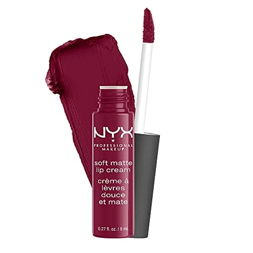 Image of NYX Professional Makeup Soft Matte Lip Cream with Creamy Whipped Texture & Matte Finish, Highly Pigmented Colour, Long Lasting, Vegan Formula, Shade: Copenhagen