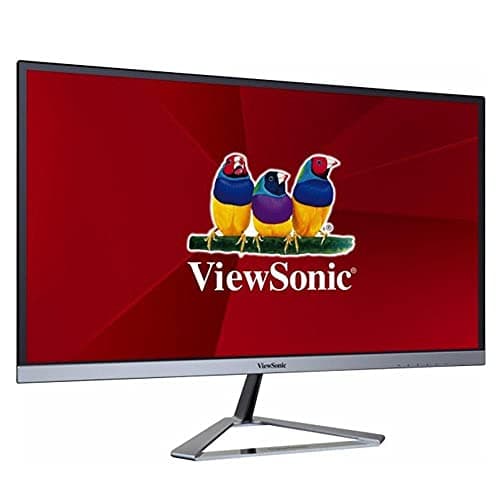 Image of ViewSonic VX2476-SMH 24-inch IPS Full HD Monitor with 75Hz, VGA, 2x HDMI, Eye Care for Work and Entertainment at Home, Black
