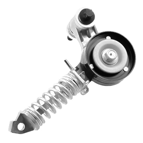 Image of DUZEPA Tensioner Pulley V-Ribbed Belt Tensioner Compatible with Astra G H J Corsa B C D E Insignia Meriva Mokka X Zafira Adam Tigra Agila Cascada Combo Aveo Cruze Orlando Trax