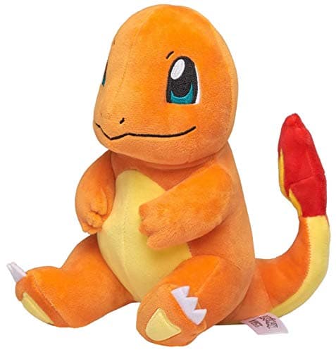 Image of Pokemon 674 97963 8" Plush-Charmander #2, True Red