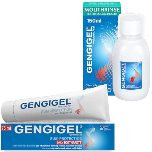 Image of Gengigel Mouthrinse 150ml & Gengigel Toothpaste 75ml