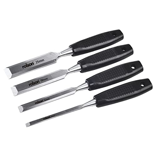 Image of Rolson 56159 4 pc Wood Chisel Set