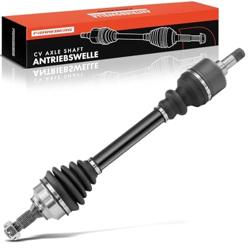 Image of Frankberg Joint Kit Drive Shaft CV Joint Kit MT Mitout ABS Ring Front Axle Left Compatible with C3 II SC 1.6L 2014-2016 DS3 SA 1.2L 1.6L 2009-2015 207 CC WD 1.6L 2007-2015 Replace# 210250