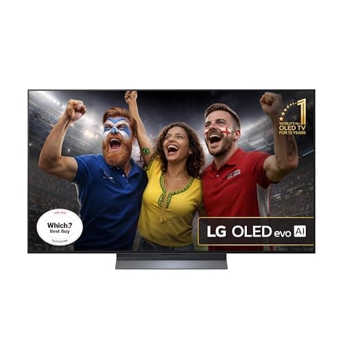 Image of LG OLED55C55LA 55-Inch OLEDevo 4K UHD Smart TV, (α9 AI Processor Gen7, Dolby Atmos, Freeview Play and Amazon Alexa, 120Hz) [Model 2025]