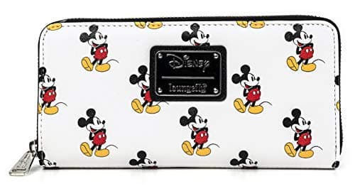 Image of Loungefly Disney Mickey AOP Wallet
