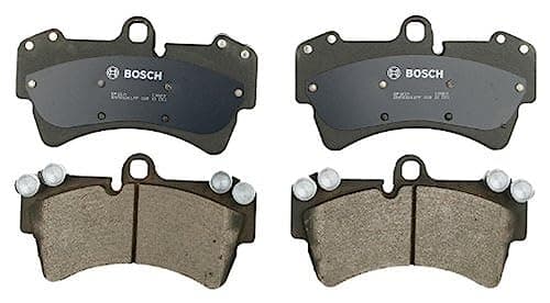 Image of BOSCH BP1014 QuietCast Premium Semi-Metallic Disc Brake Pad Set - Compatible with Select Audi Q7; Porsche Cayenne; Volkswagen Touareg; FRONT